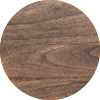 Dark walnut wood-grain finish swatch